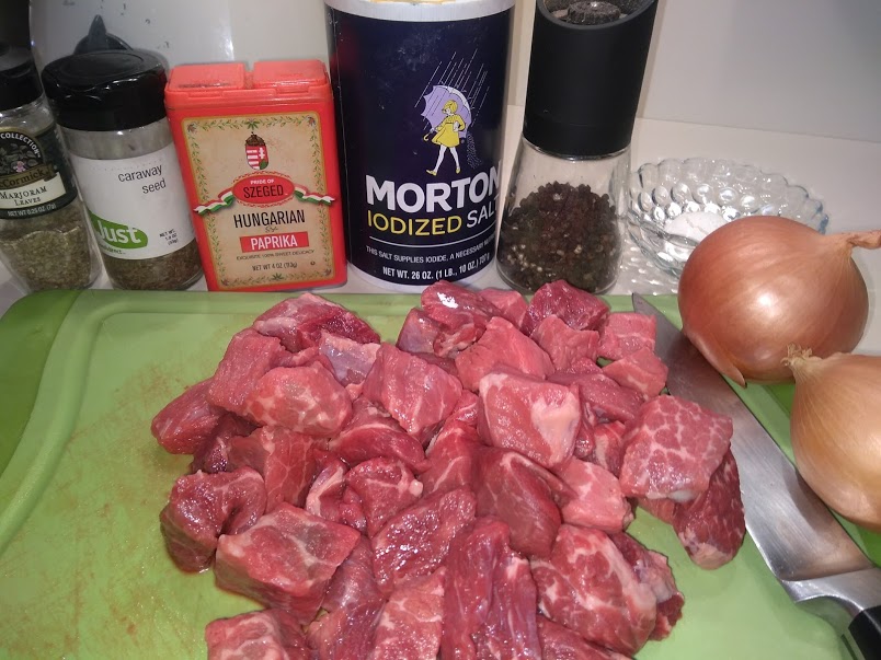 Gulash ingredients Gulash ingredients