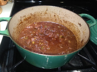 Gulash just boiled