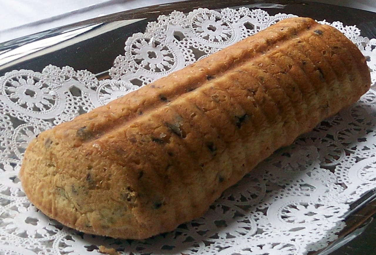 Bishops bread closeup