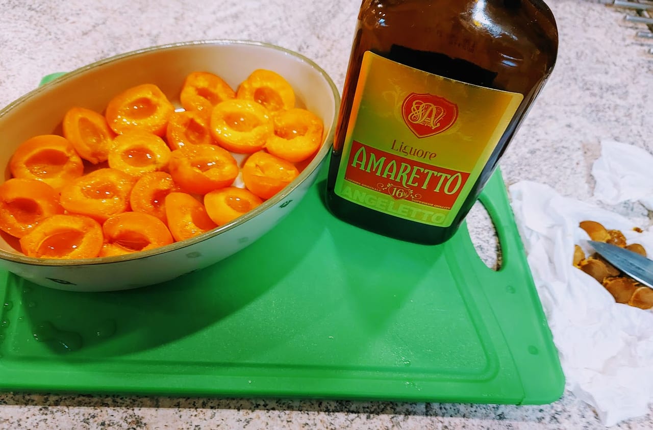 Apricot Clafouti marinade